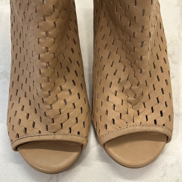 Dune London Jonah Womens Leather Open Toe Ankle Boot Sz 39 US 8 - Picture 13 of 16